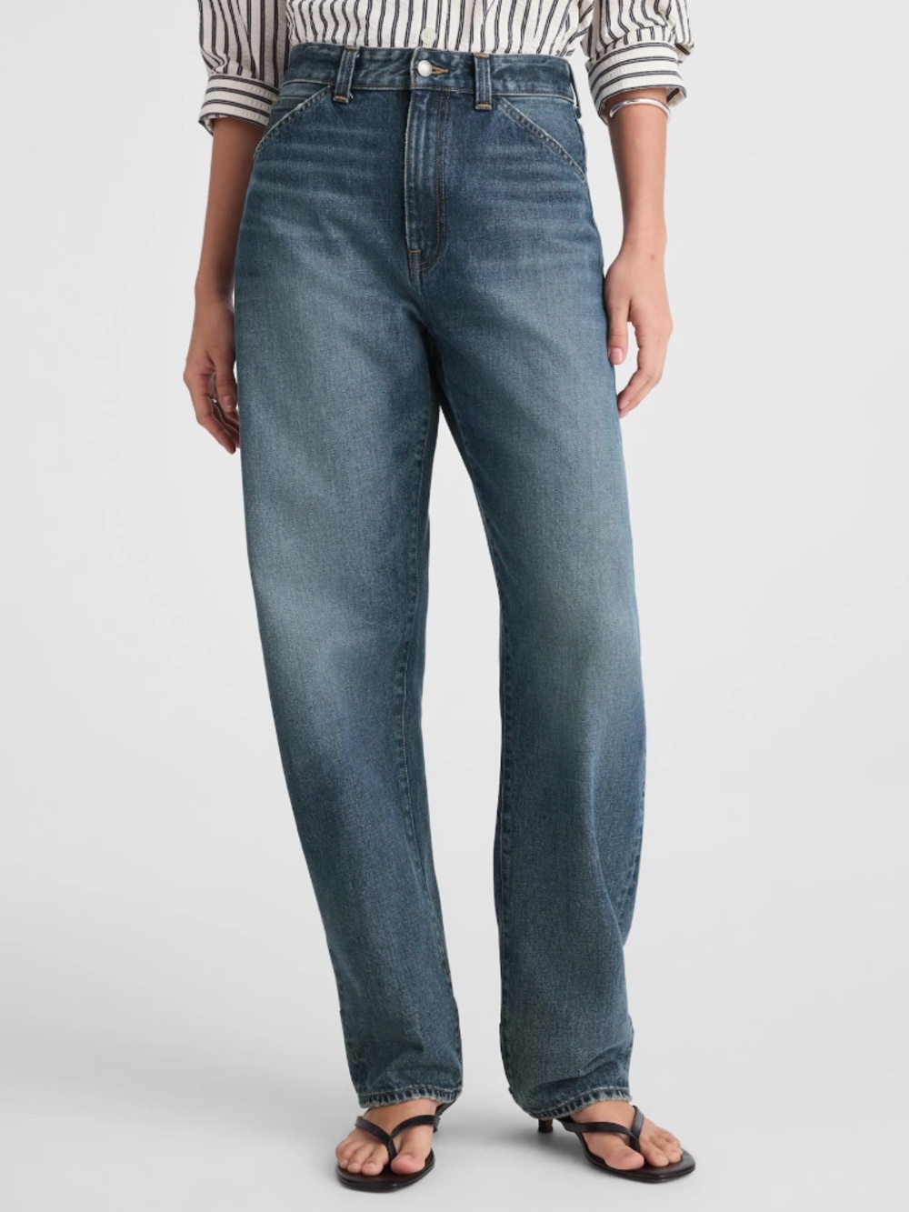 Madewell High-Rise The Balloon Jean Barrel Leg Size 29